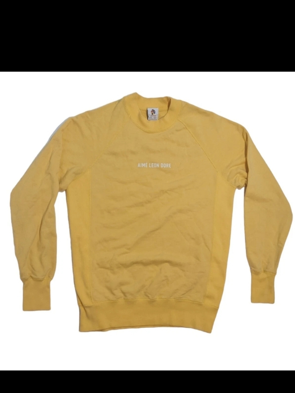 Aime Leon Dore Yellow Crewneck Sweatshirt